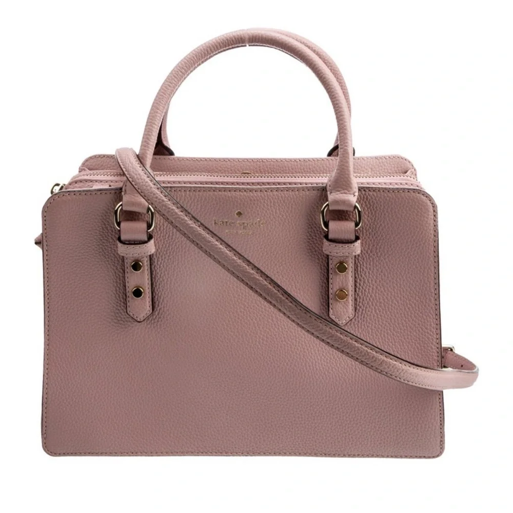 kate spade Dusty Pink Leather Satchel